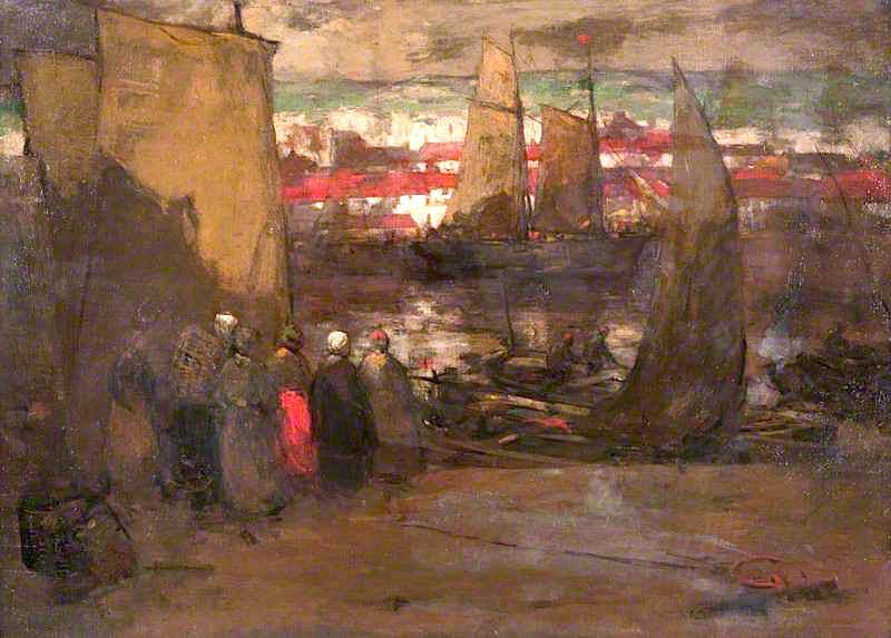 A French Harbour — Ra Sir David Young Cameron