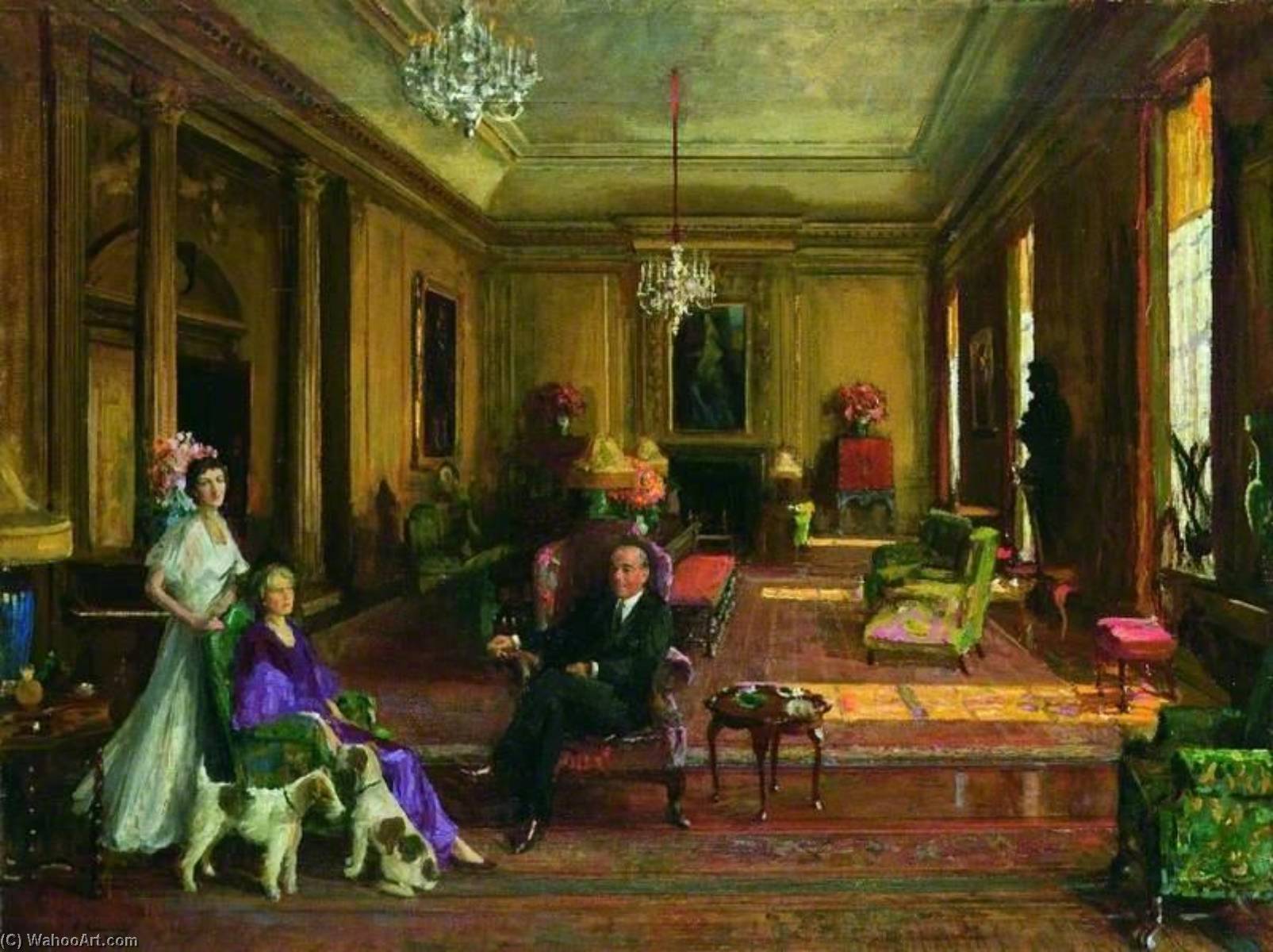 The Family Of Lord Duveen — Sir John Lavery