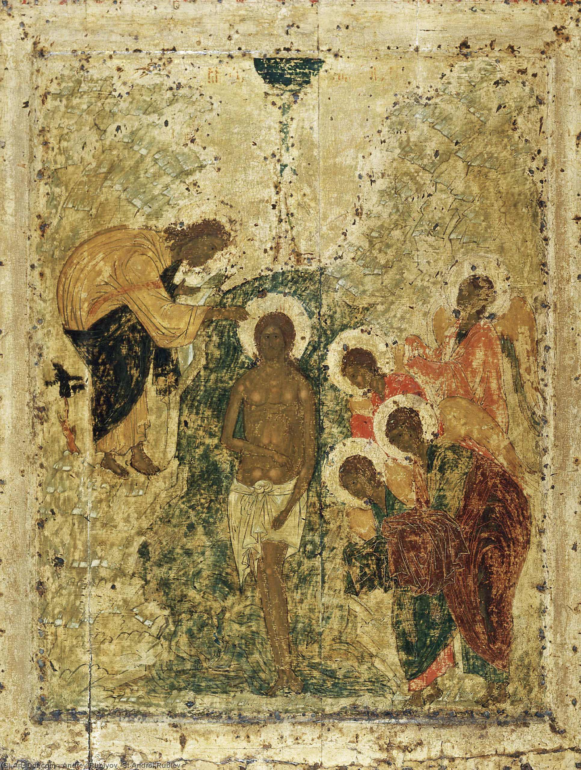 The Baptism Of Christ — Andrej Rubljev