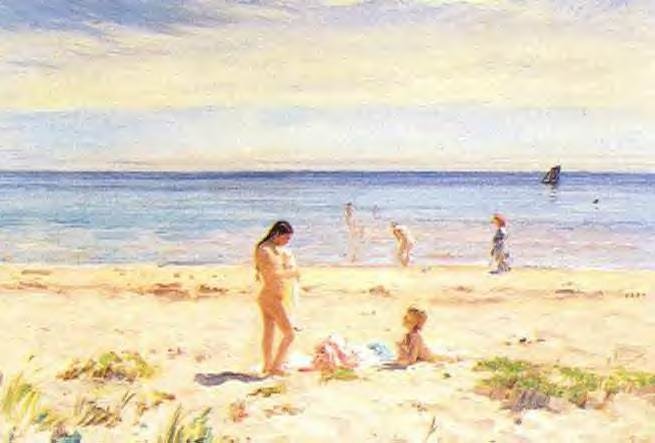 Bathing Children — Laurits Tuxen