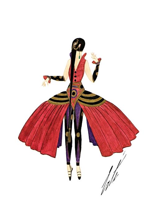 Project For The Masks — Erté