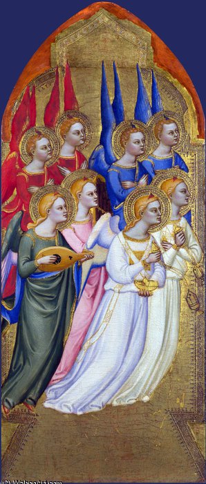 Seraphim, Cherubim And Adoring Angels — Jacopo Di Cione