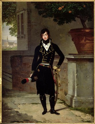 Portrait Of An Officer Of The Cisalpine Republic, — Louis Gauffier