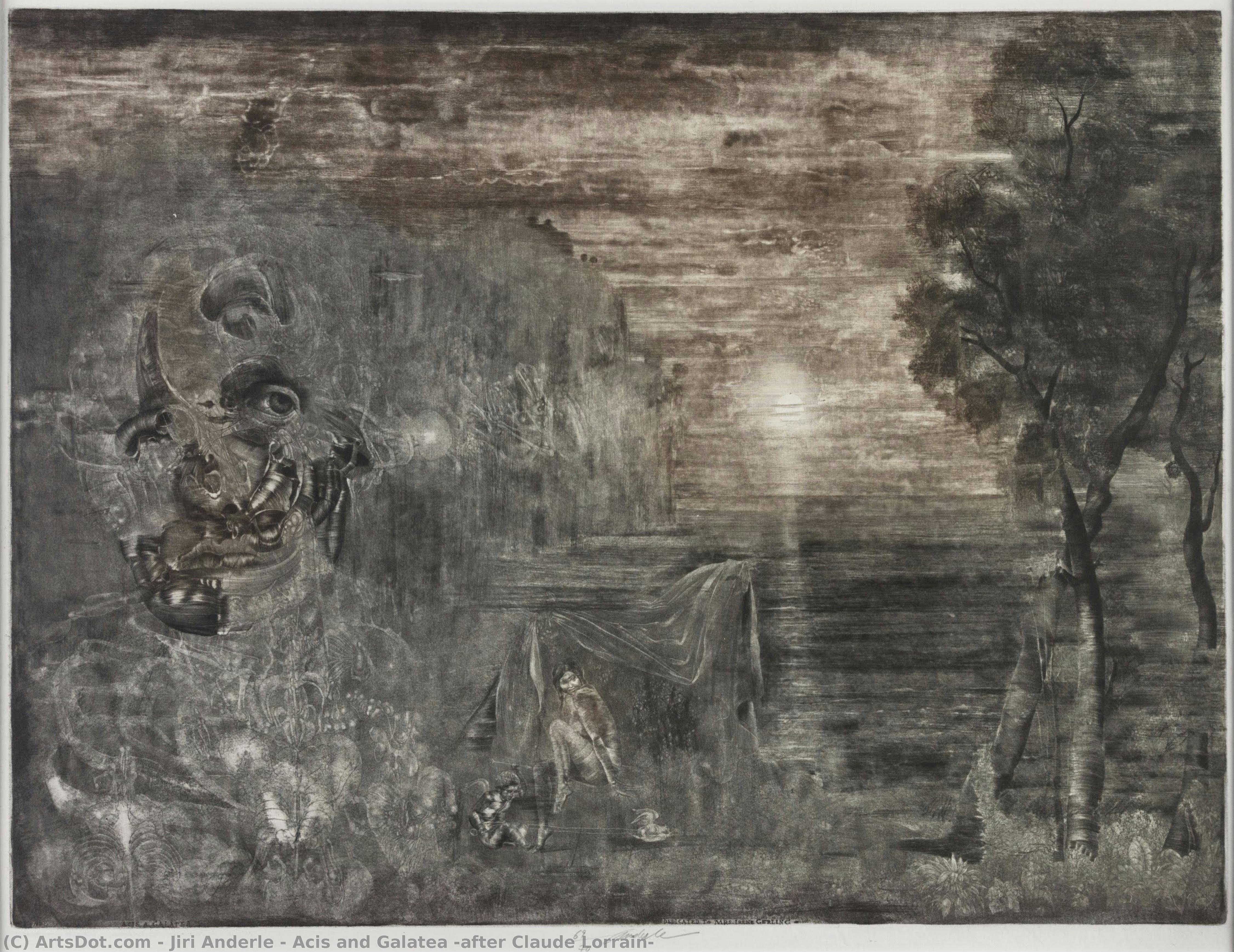 Acis And Galatea (after Claude Lorrain) — Jiří Anderle