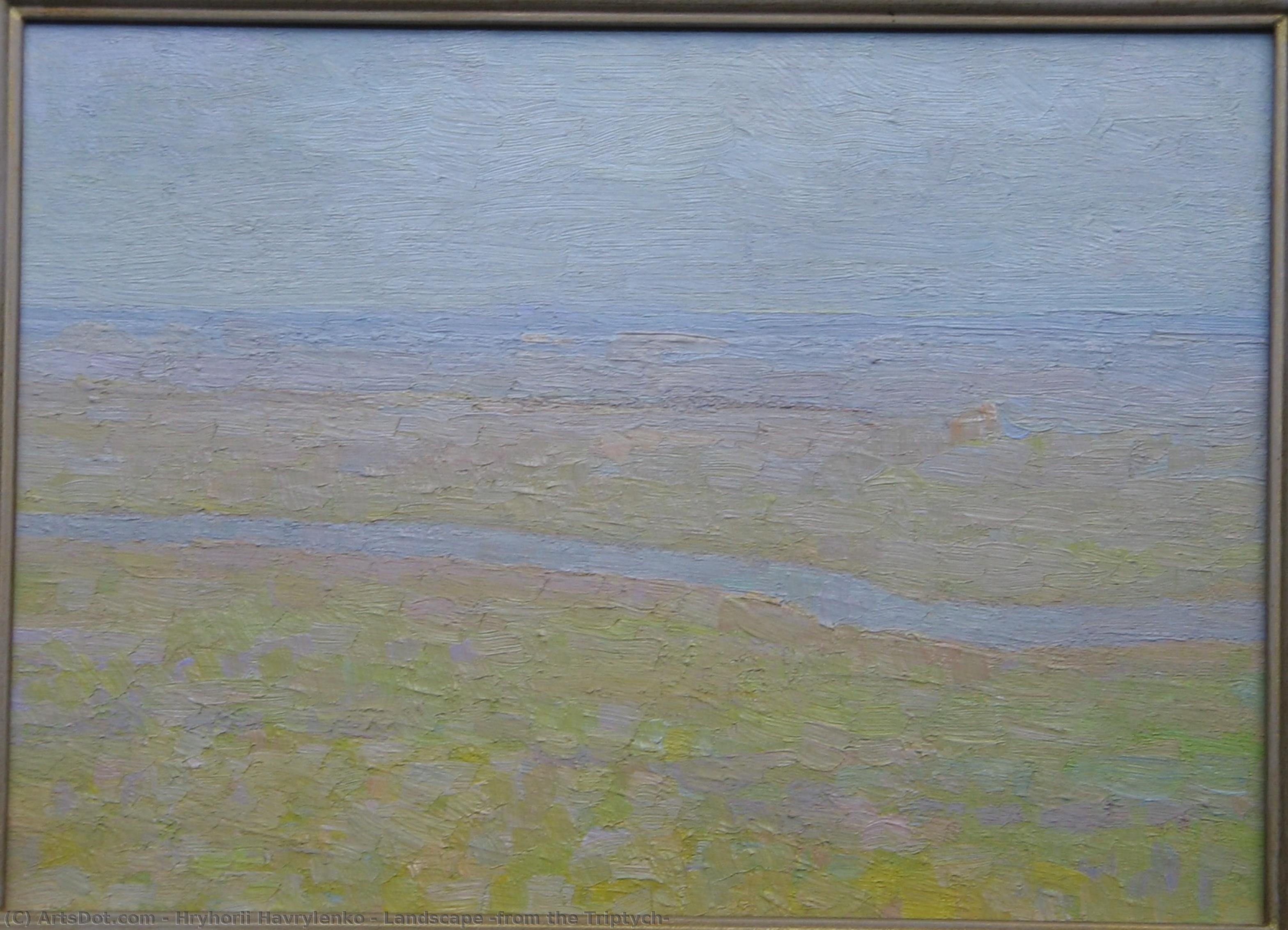 Landscape (from The Triptych) — Hryhorii Havrylenko