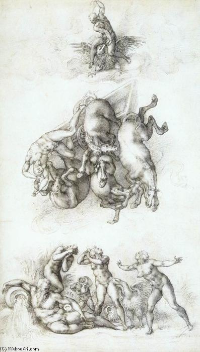 The Fall Of Phaethon — Michelangelo Buonarroti