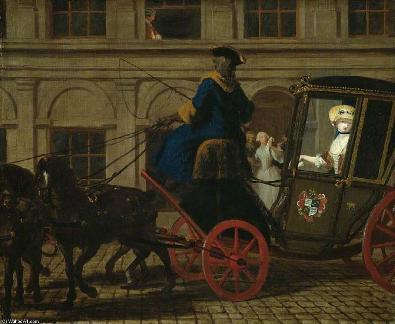 Pamela Leaves Mr B.'s House In Bedfordshire — Joseph Highmore