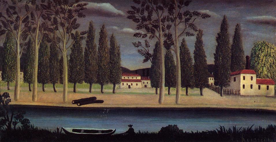 River Bank — Henri Julien Félix Rousseau (le Douanier)