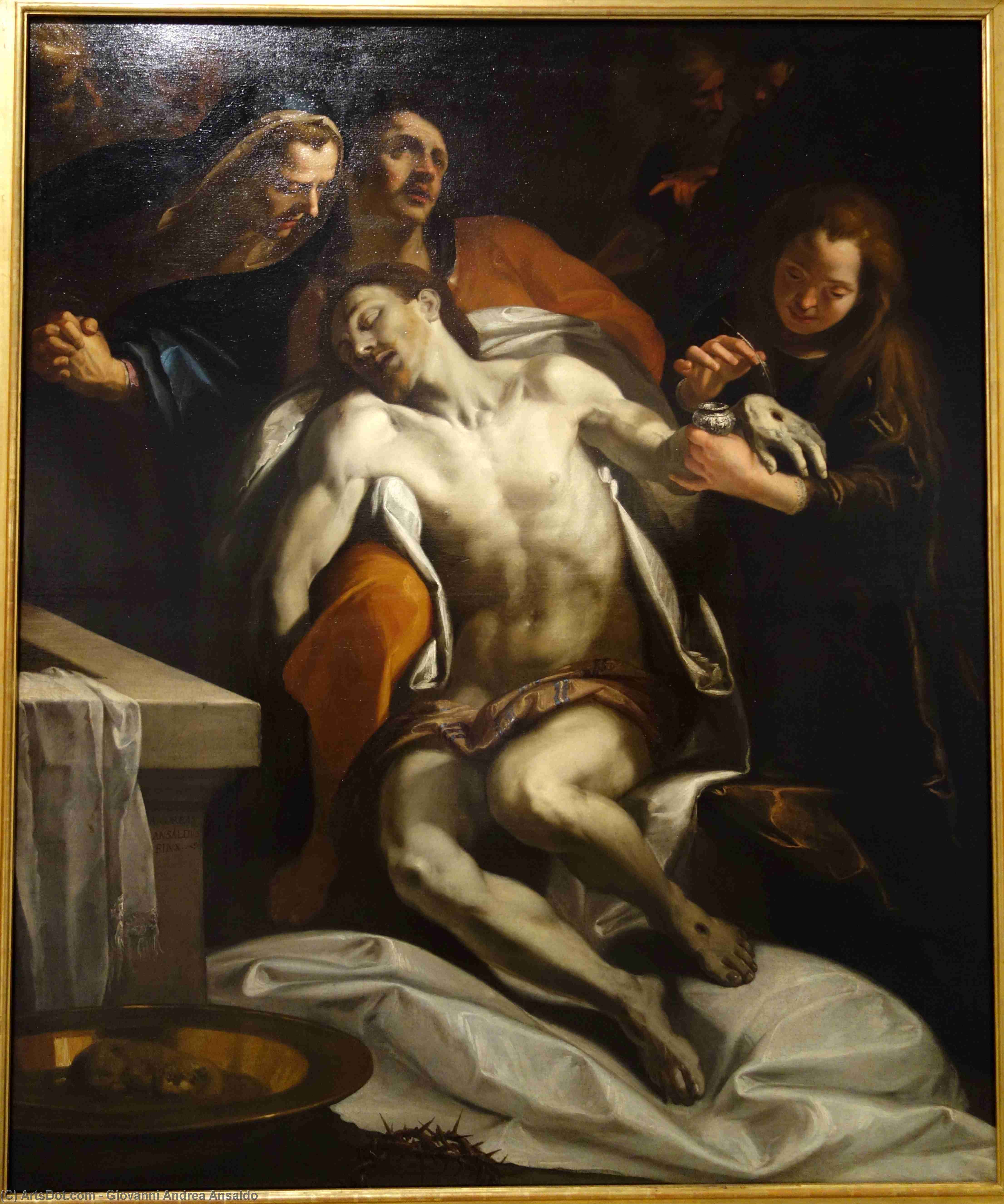 Exhibit In The Accademia Ligustica Di Belle Arti, Genoa, Italy. — Giovanni Andrea Ansaldo