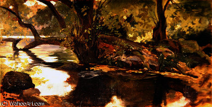 Lago Di Nemi — Giovanni Costa