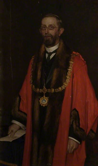 Alderman W. Manchip, Jp, Mayor (1902, 1903 1904) — Frederick Brueton