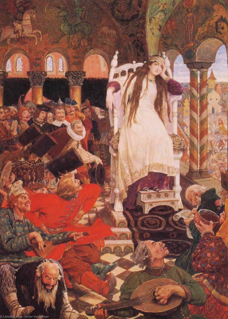 The Unsmiling Tsarevna — ヴィクトル・ヴァスネツォフ