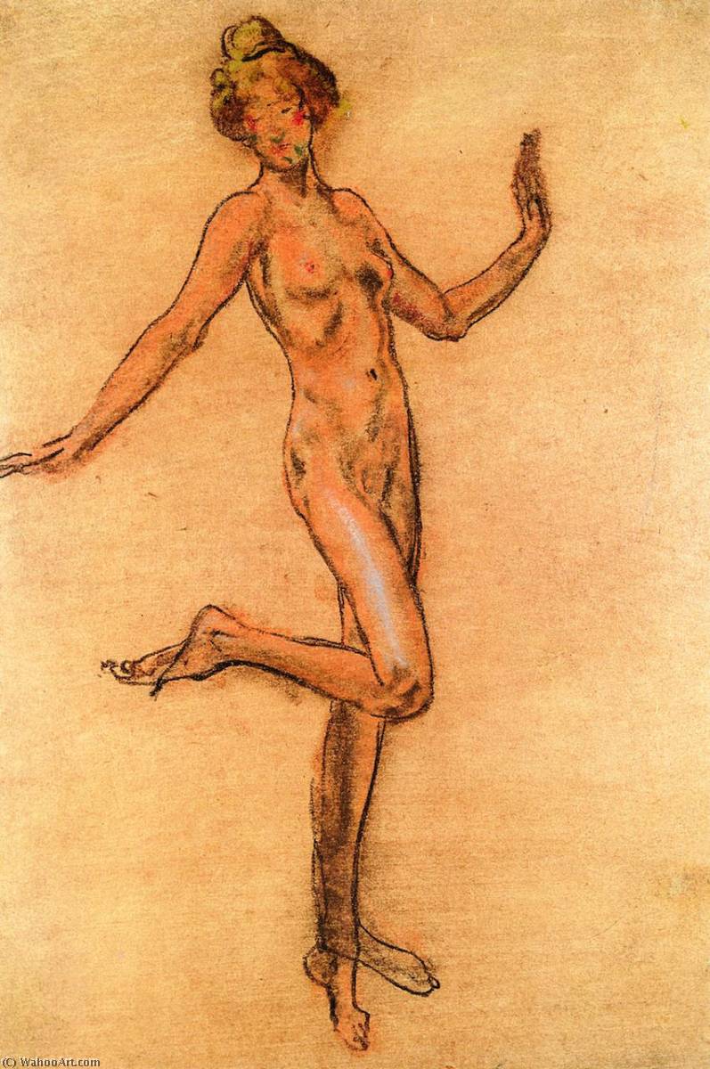 Life Study, Dancing Nude — Артур Боуэн Дэвис