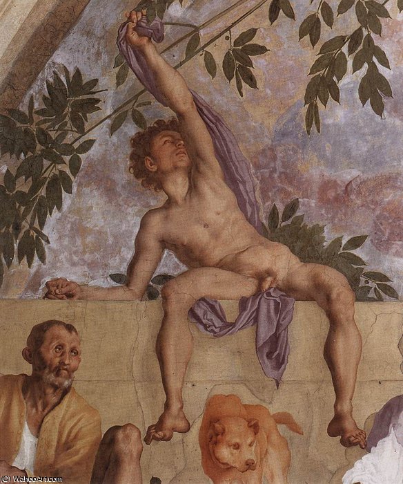 Vertumnus And Pomona (detail)4 — Jacopo Carucci