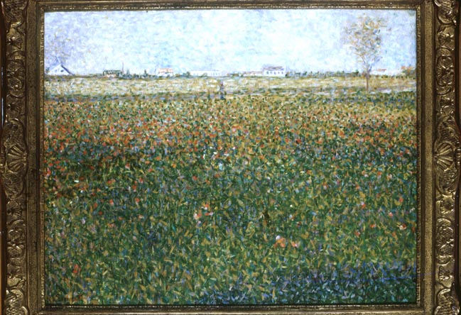 El Campo De Amapolas — Georges Pierre Seurat