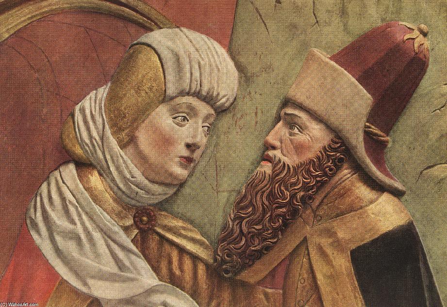 High Altar Of St Mary (heads Of Joachim And Anne) — Wit Stwosz