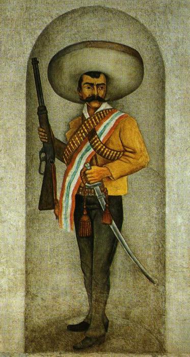 History Of Cuernavaca And Morelos. Zapata — Diego Rivera