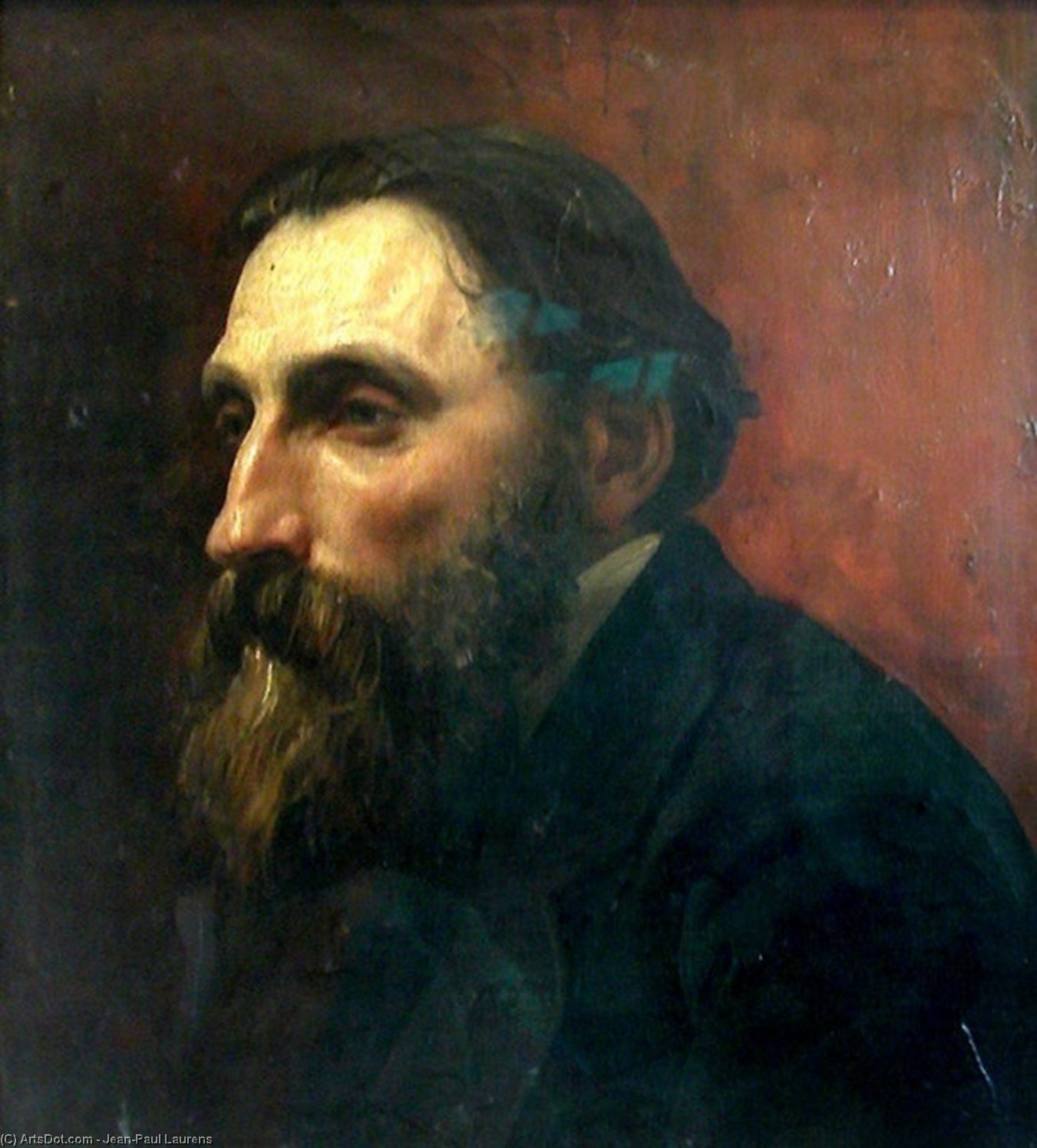 Portrait Of Rodin — Jean-paul Laurens