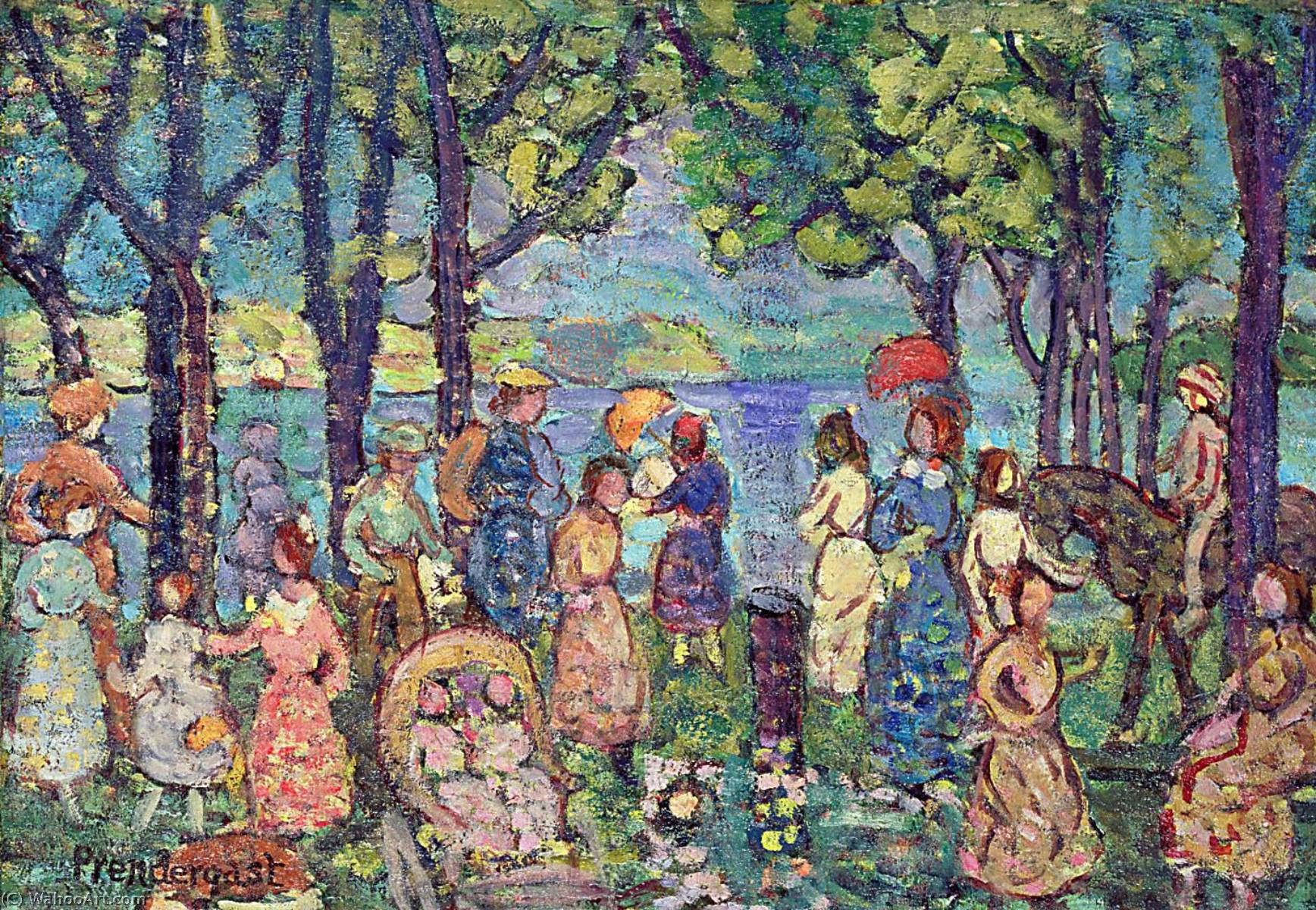 Summer, New England — Maurice Brazil Prendergast