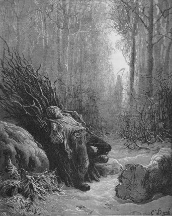Illustration For Death And The Woodcutter — Paul Gustave Doré