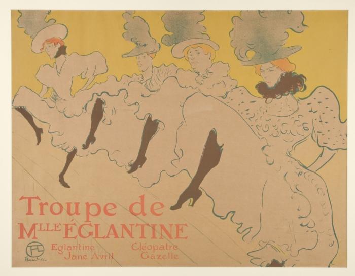 Miss Eglantine Troupe — Henri De Toulouse-lautrec