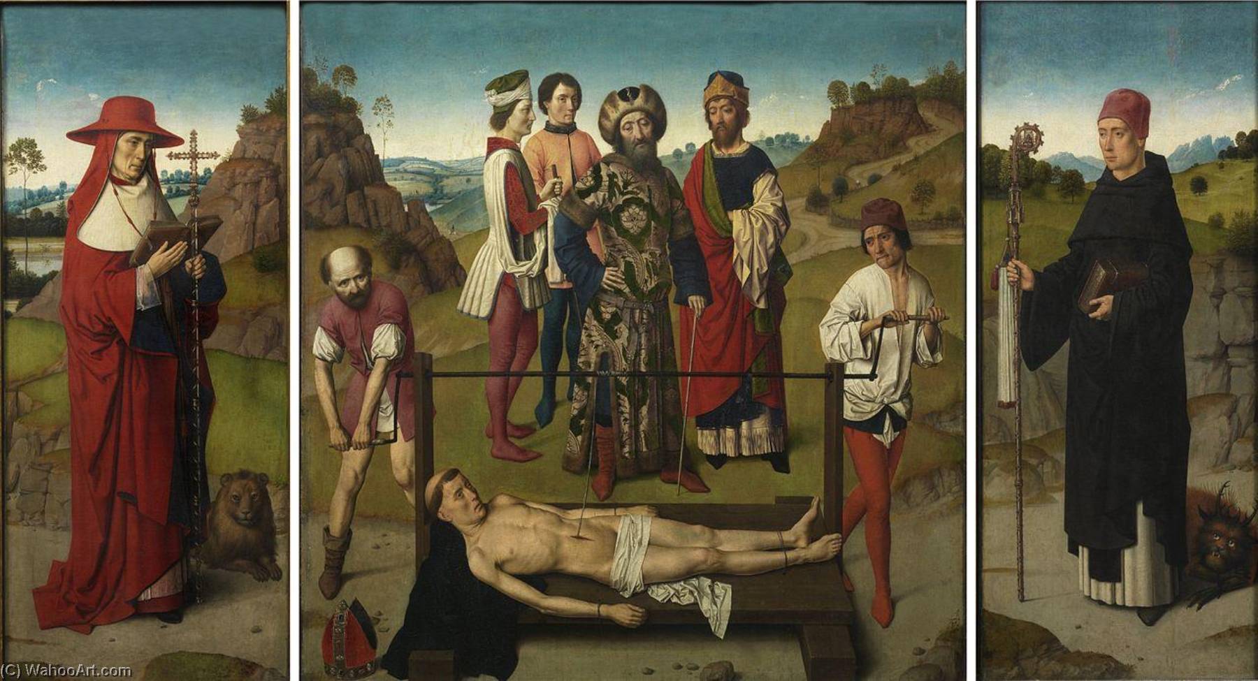 The Martyrdom Of Saint Erasmus — Dierec Bouts