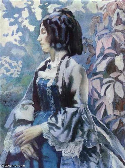 Lady In Blue — Victor Borisov Mtov
