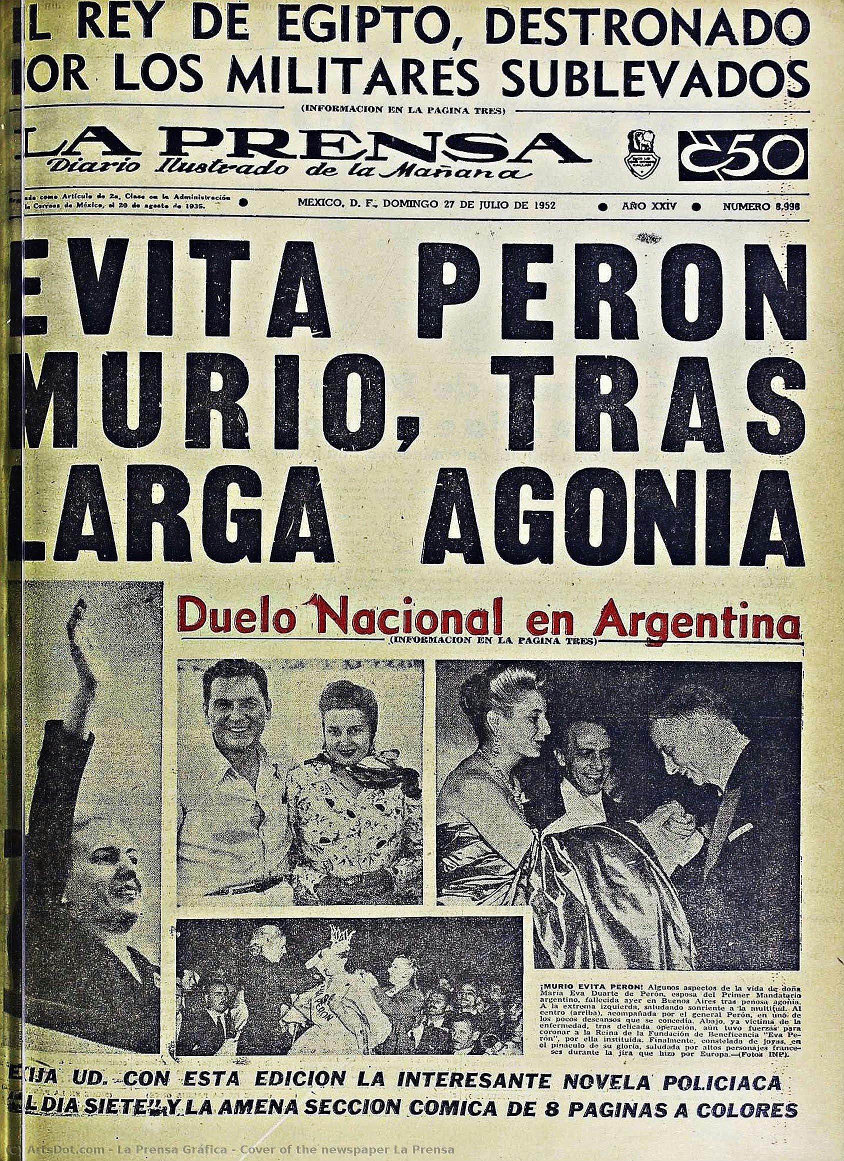 Cover Of The Newspaper La Prensa — La Prensa Gráfica