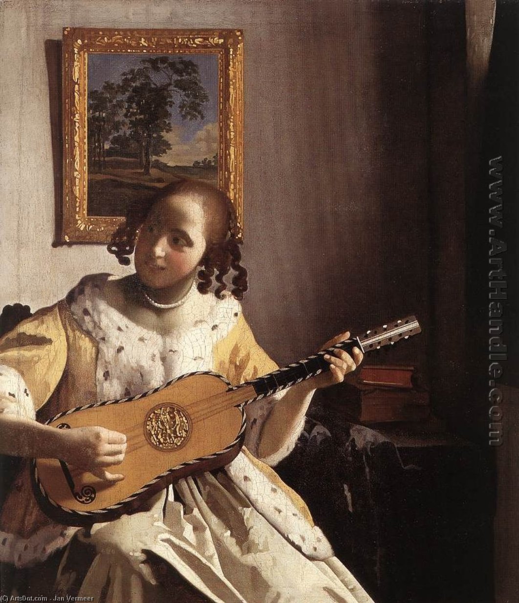 El Guitarrista — Johannes Vermeer