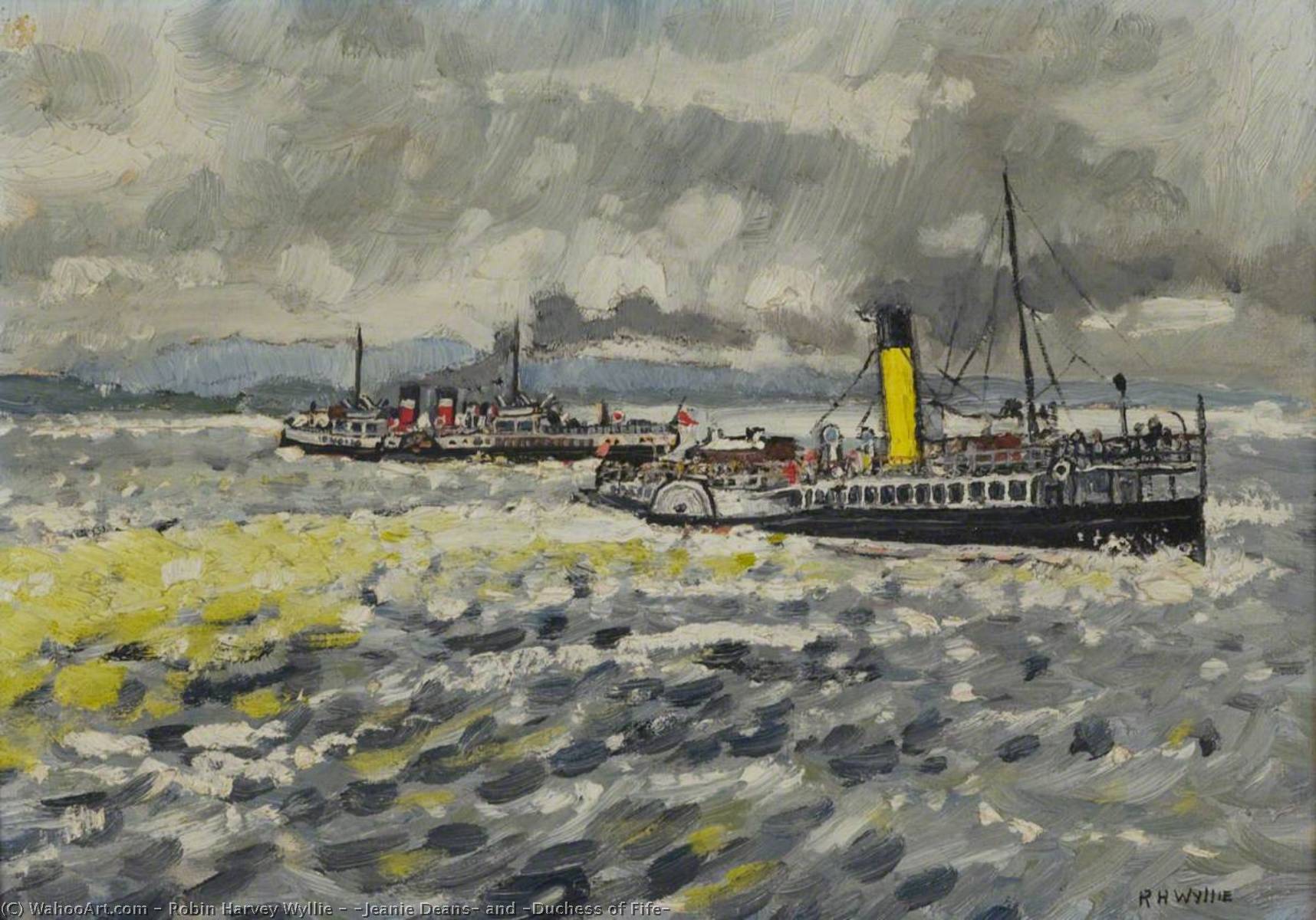 'jeanie Deans' And 'duchess Of Fife' — Robin Harvey Wyllie