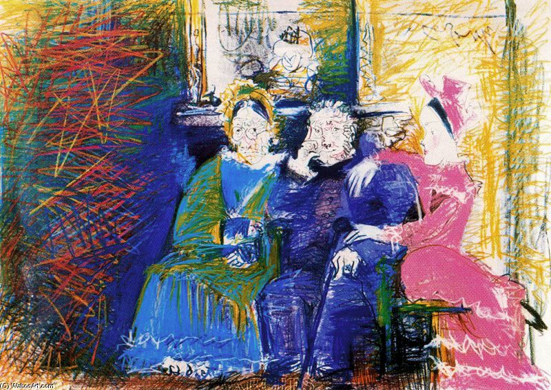 Familienporträt 3 — Pablo Picasso