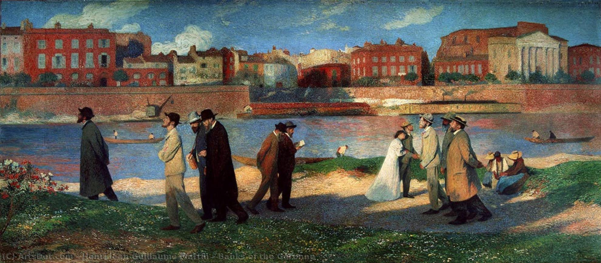 Banks Of The Garonne — Henri Jean Guillaume Martin