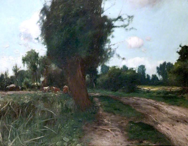 Landscape, Suffolk Meadows — Harry Becker