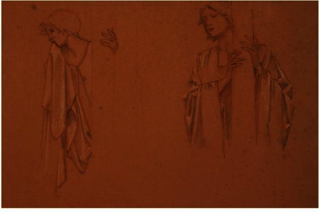 Studies For The Last Sleep Of Arthur In Avalon — Edward Coley Burne-jones