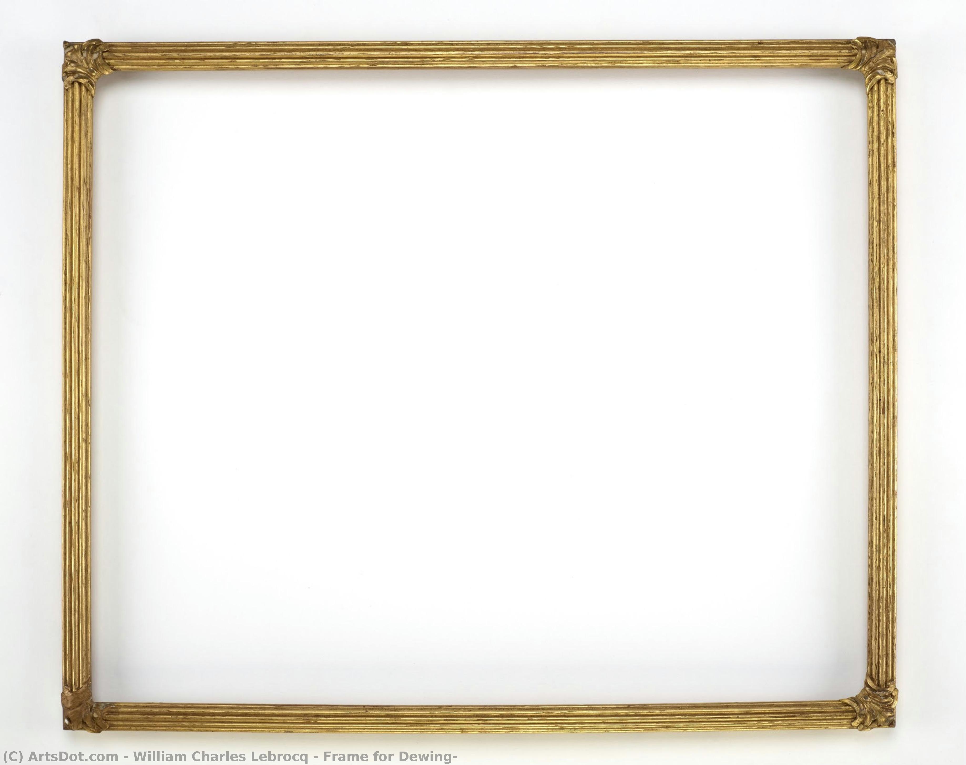 Frame For Dewing — William Charles Lebrocq