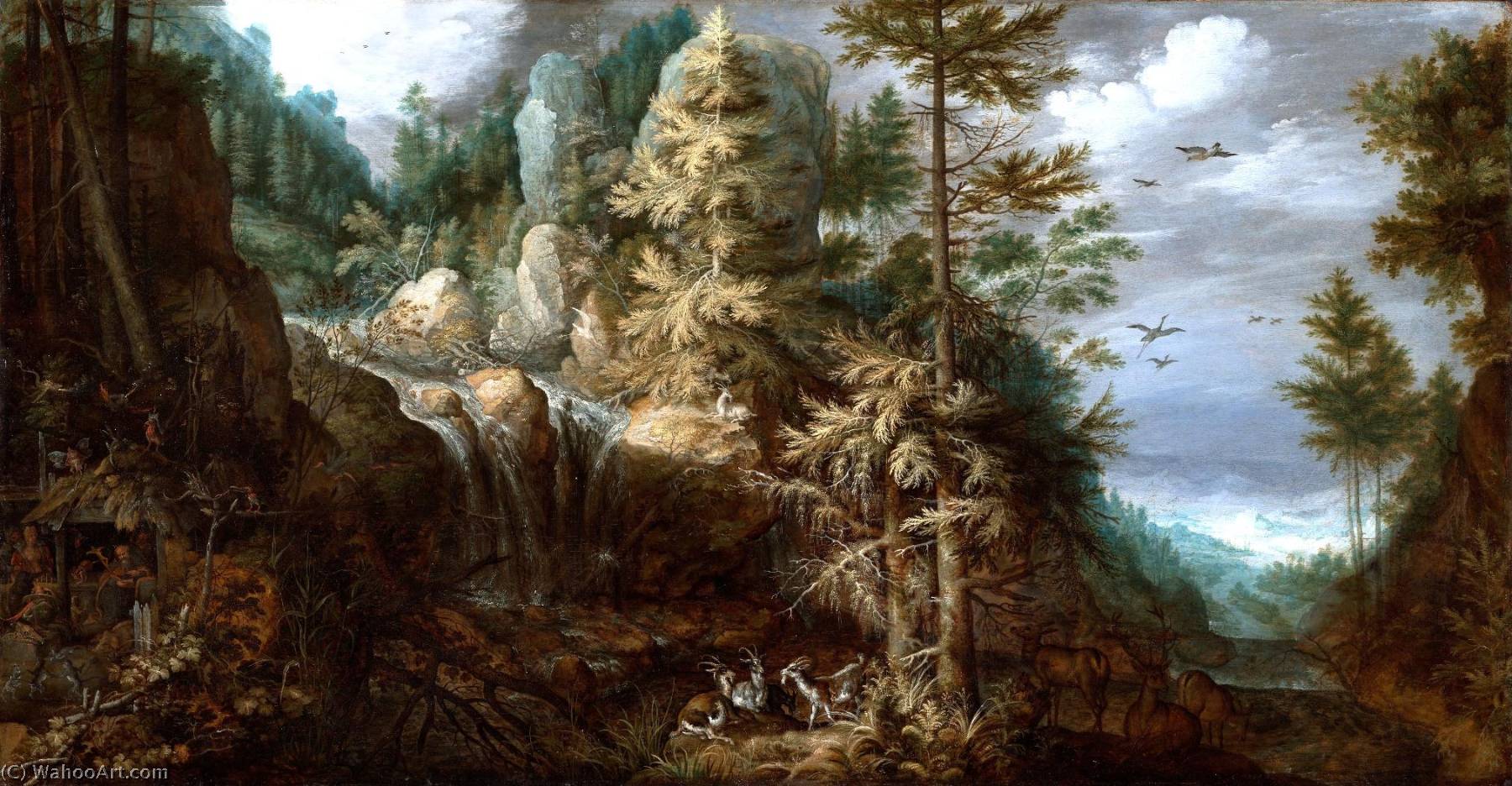 Landscape With The Temptation Of Saint Anthony — Roelant Savery