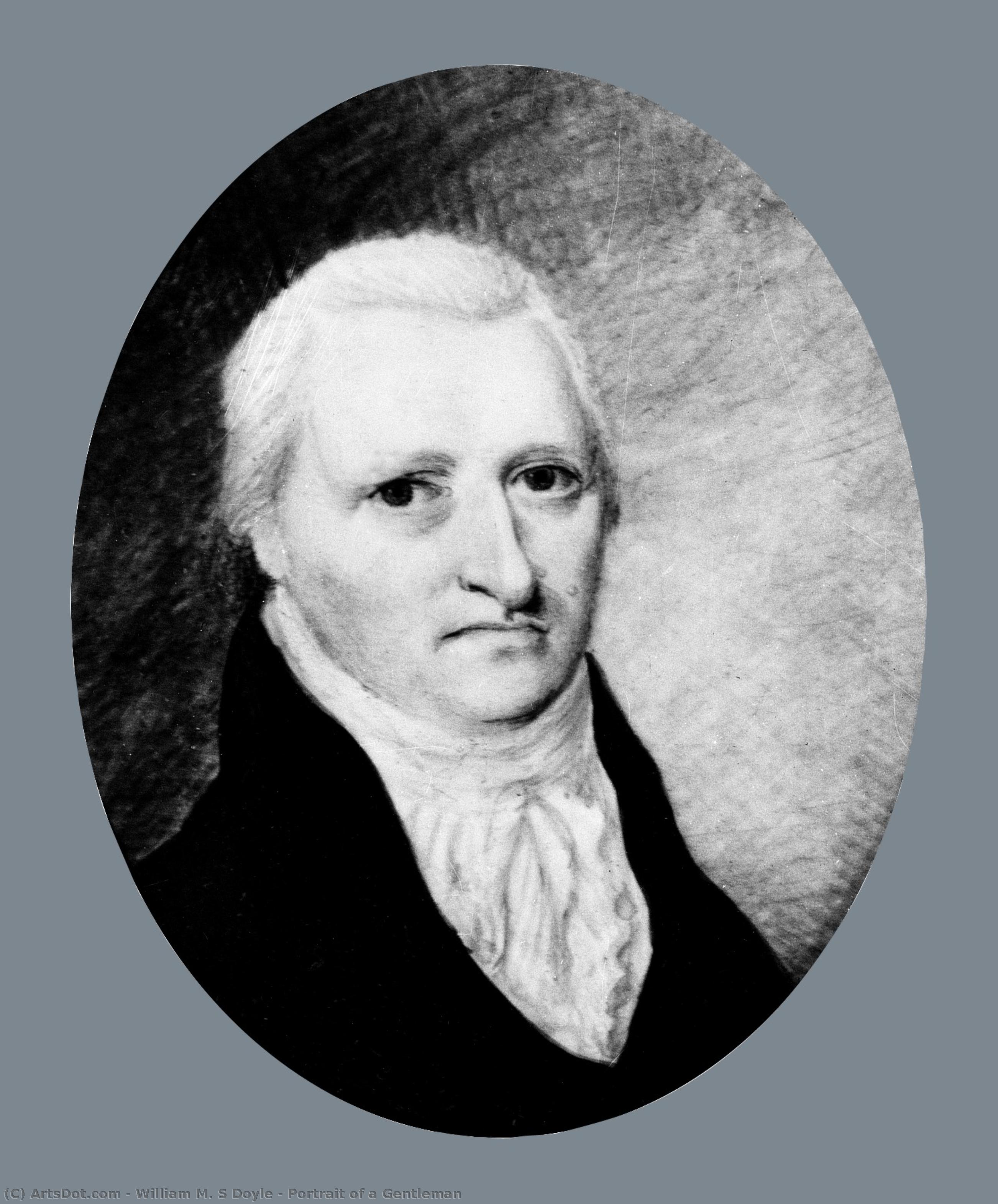 Portrait Of A Gentleman — William M. S Doyle