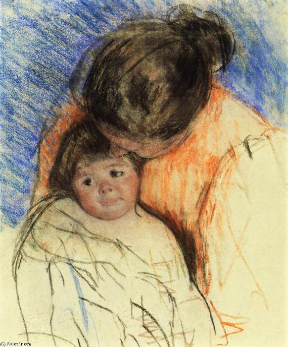 Sketch Of Mother Looking Down At Thomas — Meri Stenفين Касат