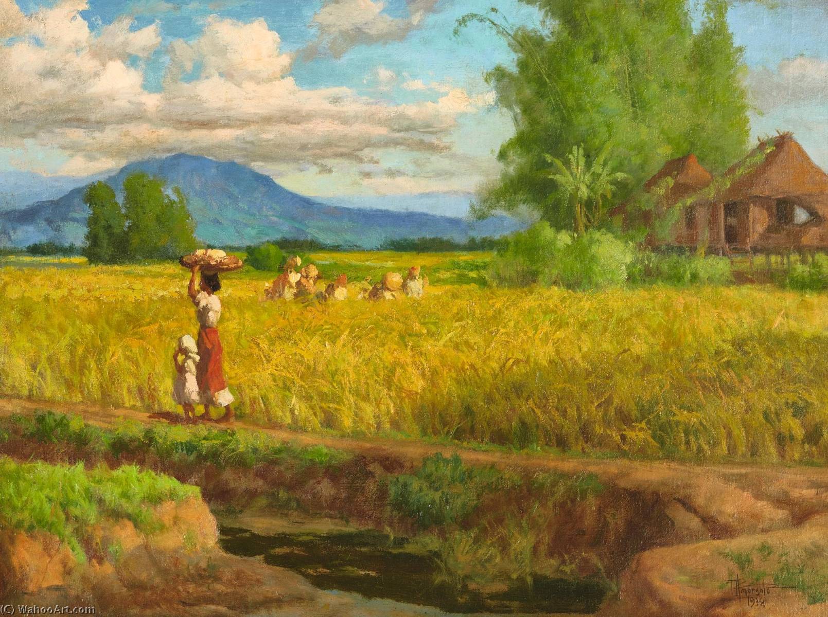 Landscape — Fernando Cueto Amorsolo