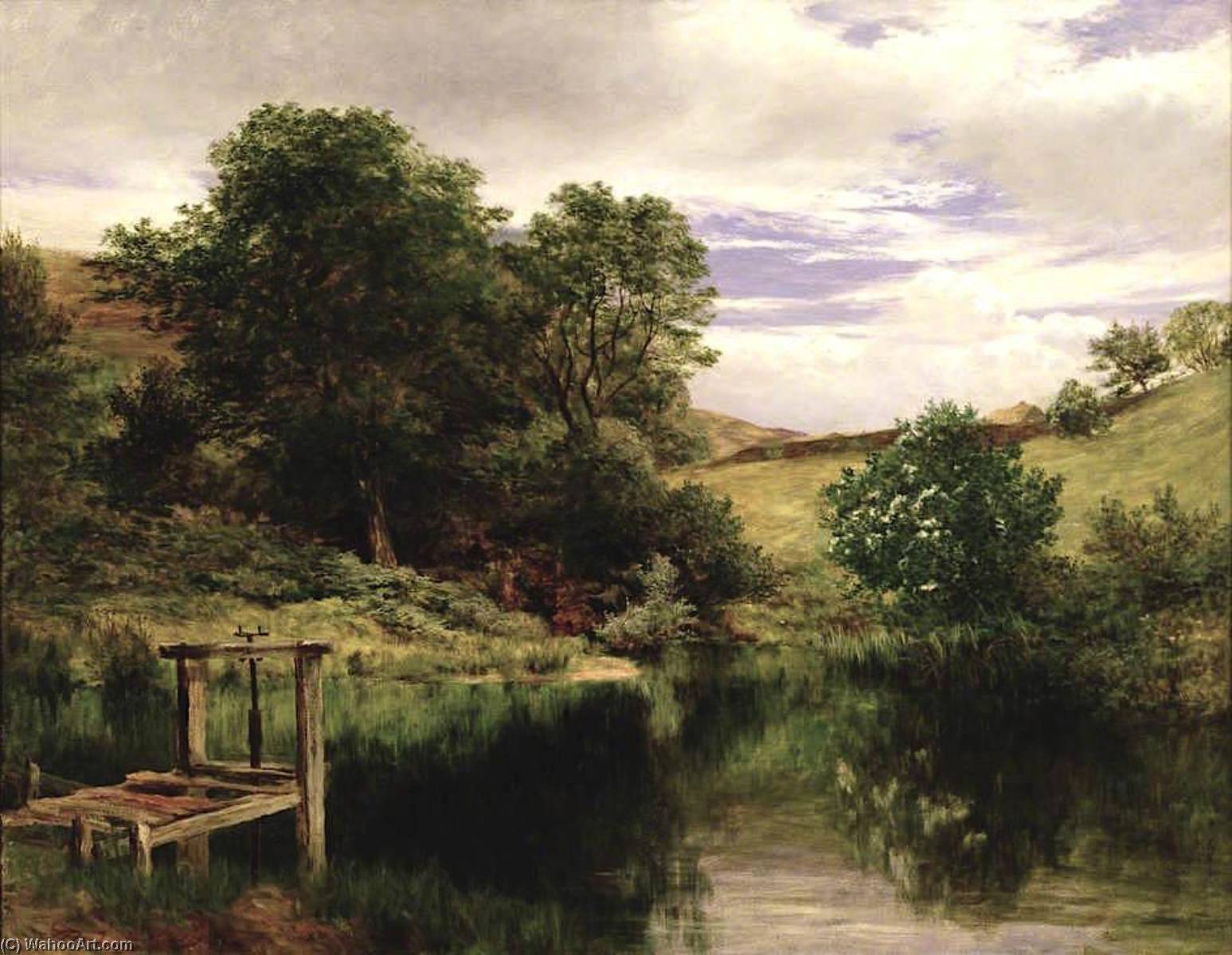 The Mill Dam, Ardnaham — James Docharty