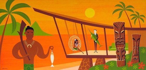 The Little Fish — Josh Agle (shag)