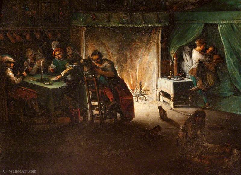 A Bagnio — Hendrick Van The Younger Steenwyck