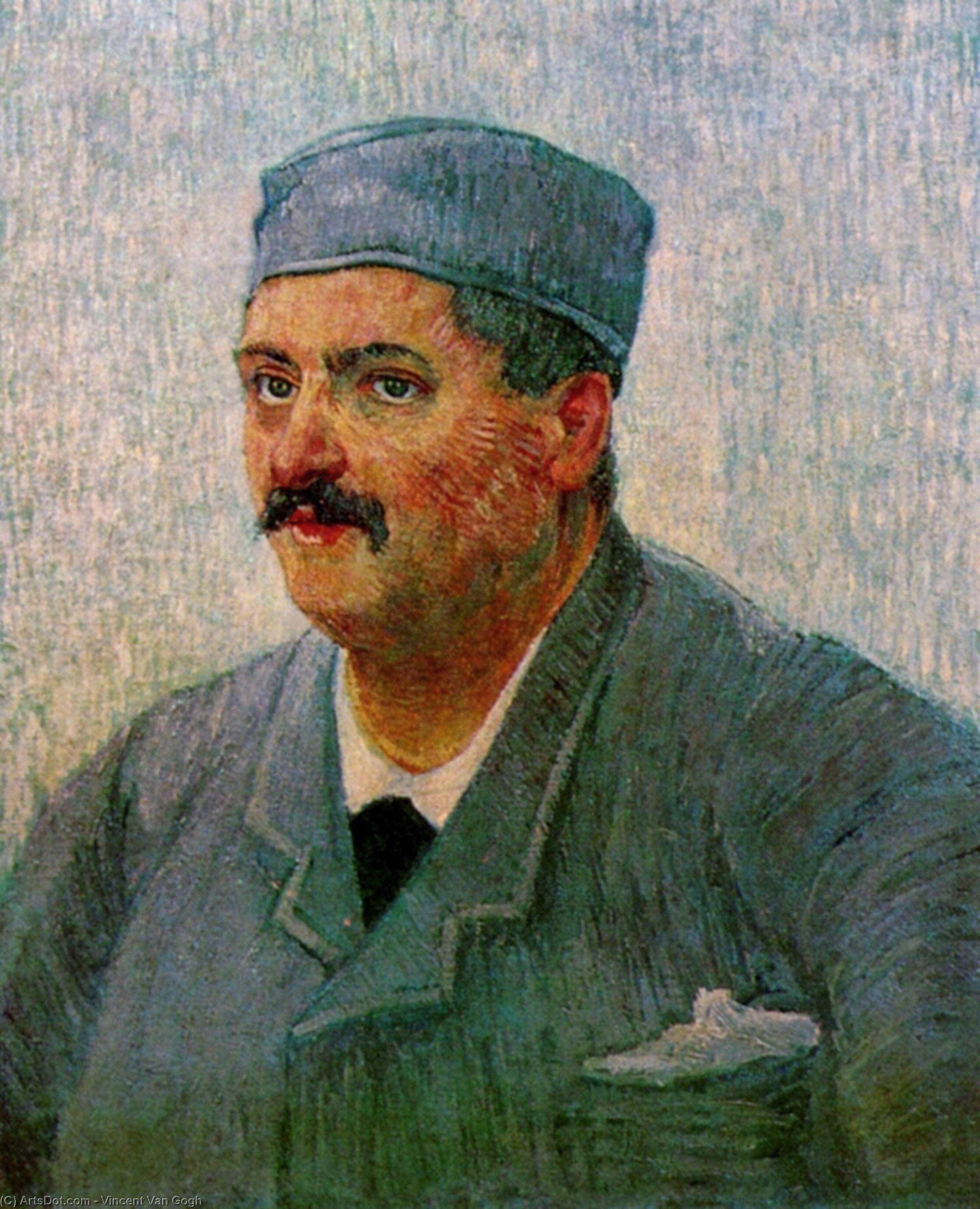 Retrato De Un Hombre Con Calota — Vincent Willem Van Gogh