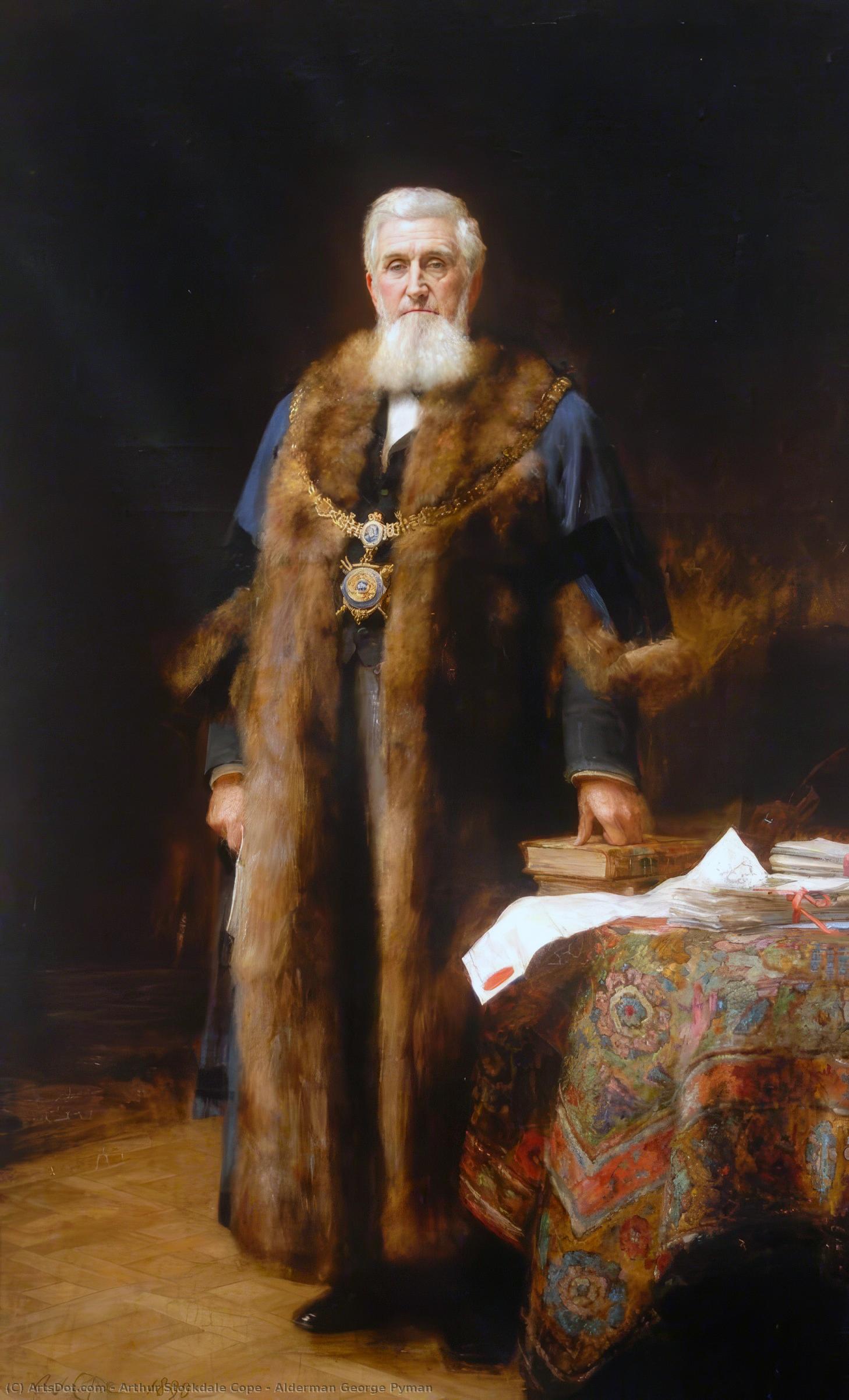 Alderman George Pyman — Arthur Stockdale Cope