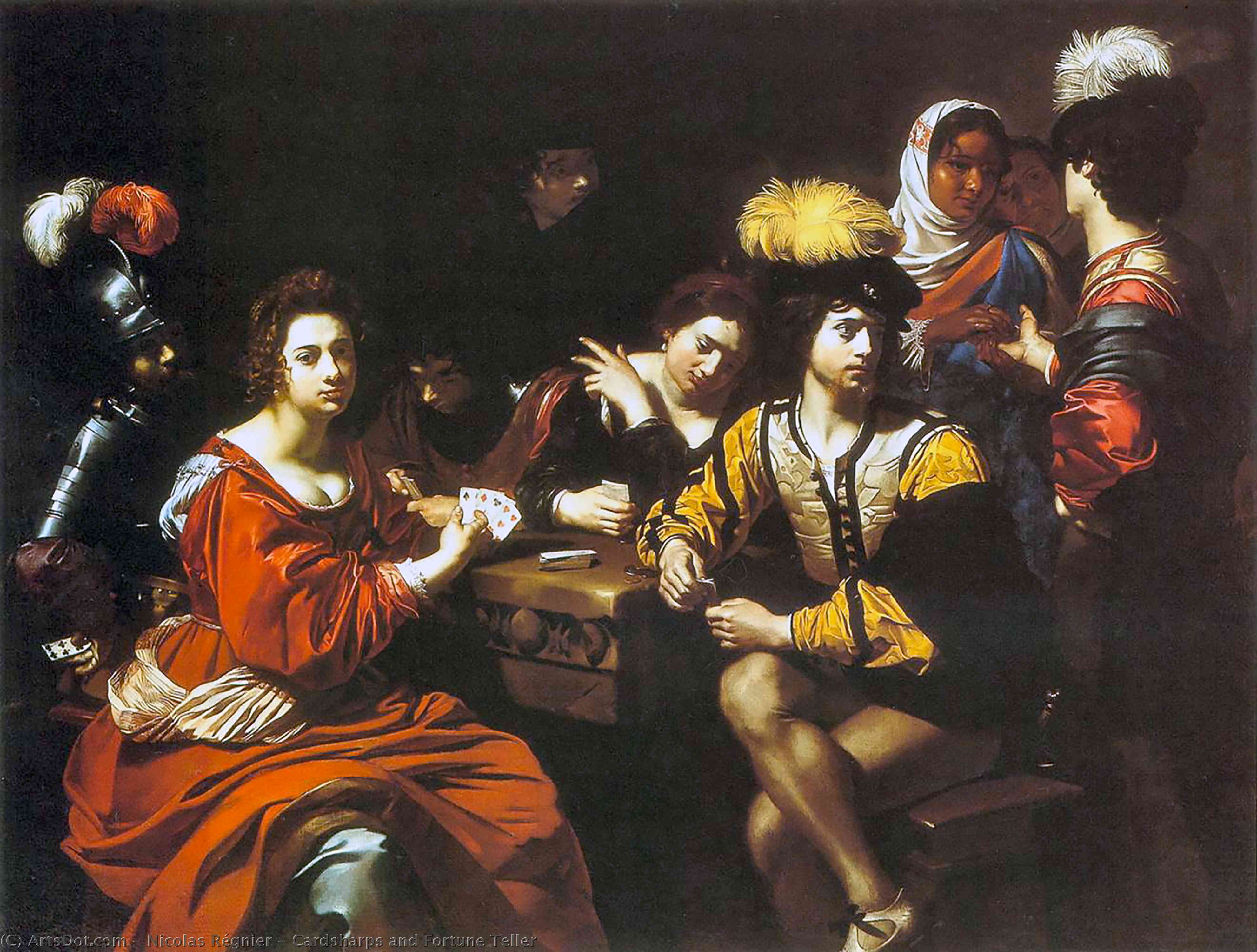 Cardsharps And Fortune Teller — Nicolas Régnier