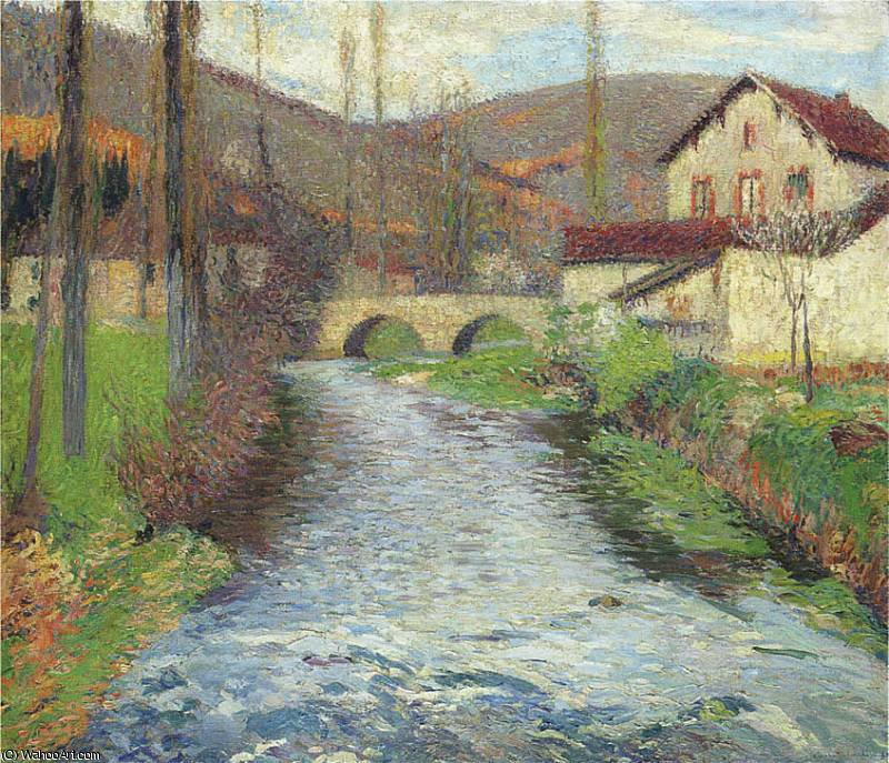 Le Ruisseau De Labastide Du Vert — Henri Jean Guillaume Martin