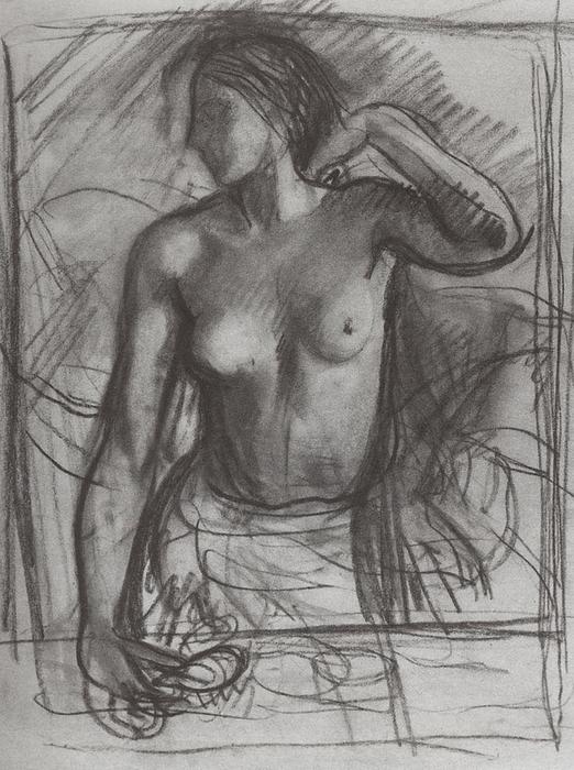Study For A Female Portrait — Zinaida Serebriakova