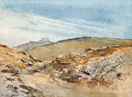 The Temple Of Athena At Sunium — John Fulleylove