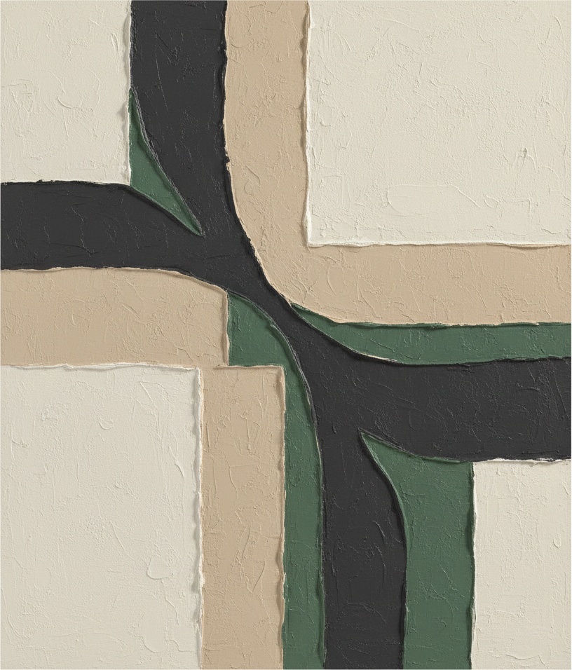 Monolithic Earth Tones: A Sculptural Study Of Organic Veins And Silent Stability — Laurent Fabre