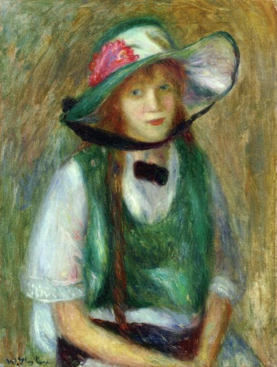Girl In Green — William James Glackens